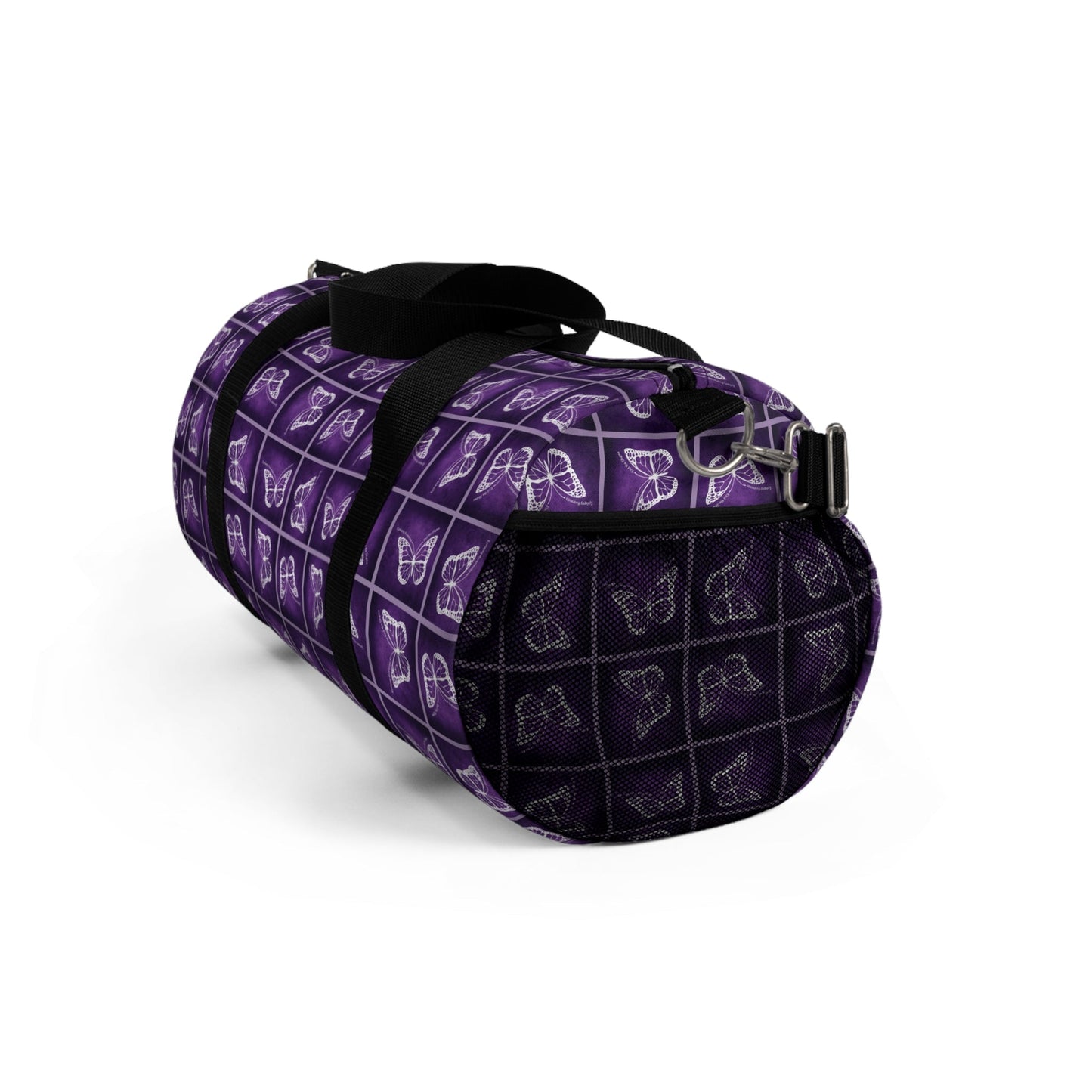 Sac de sport à motif papillon violet