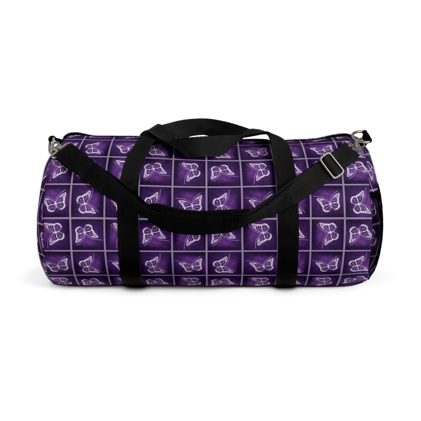 Sac de sport à motif papillon violet
