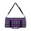Sac de sport à motif papillon violet