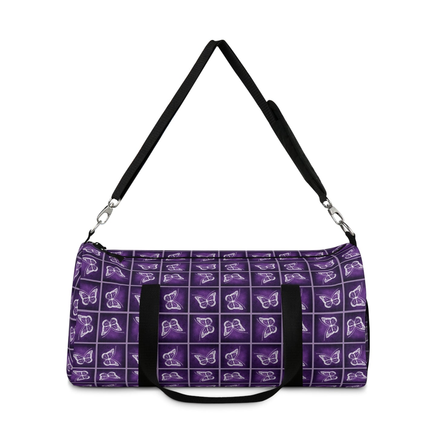 Sac de sport à motif papillon violet