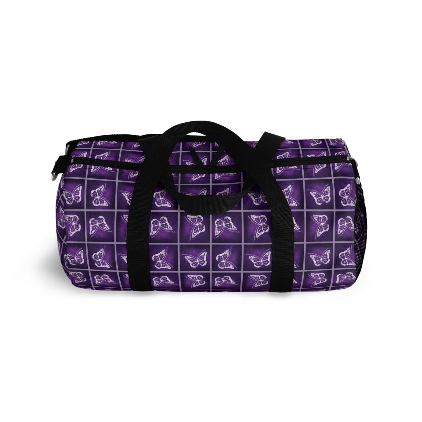 Sac de sport à motif papillon violet