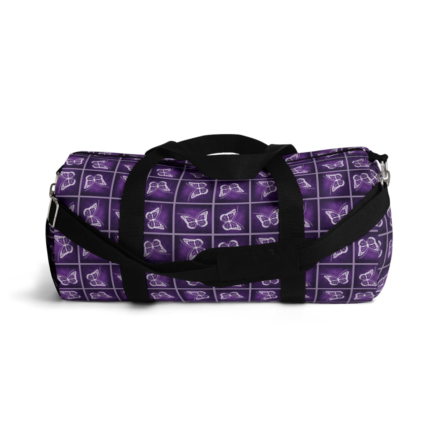 Sac de sport à motif papillon violet