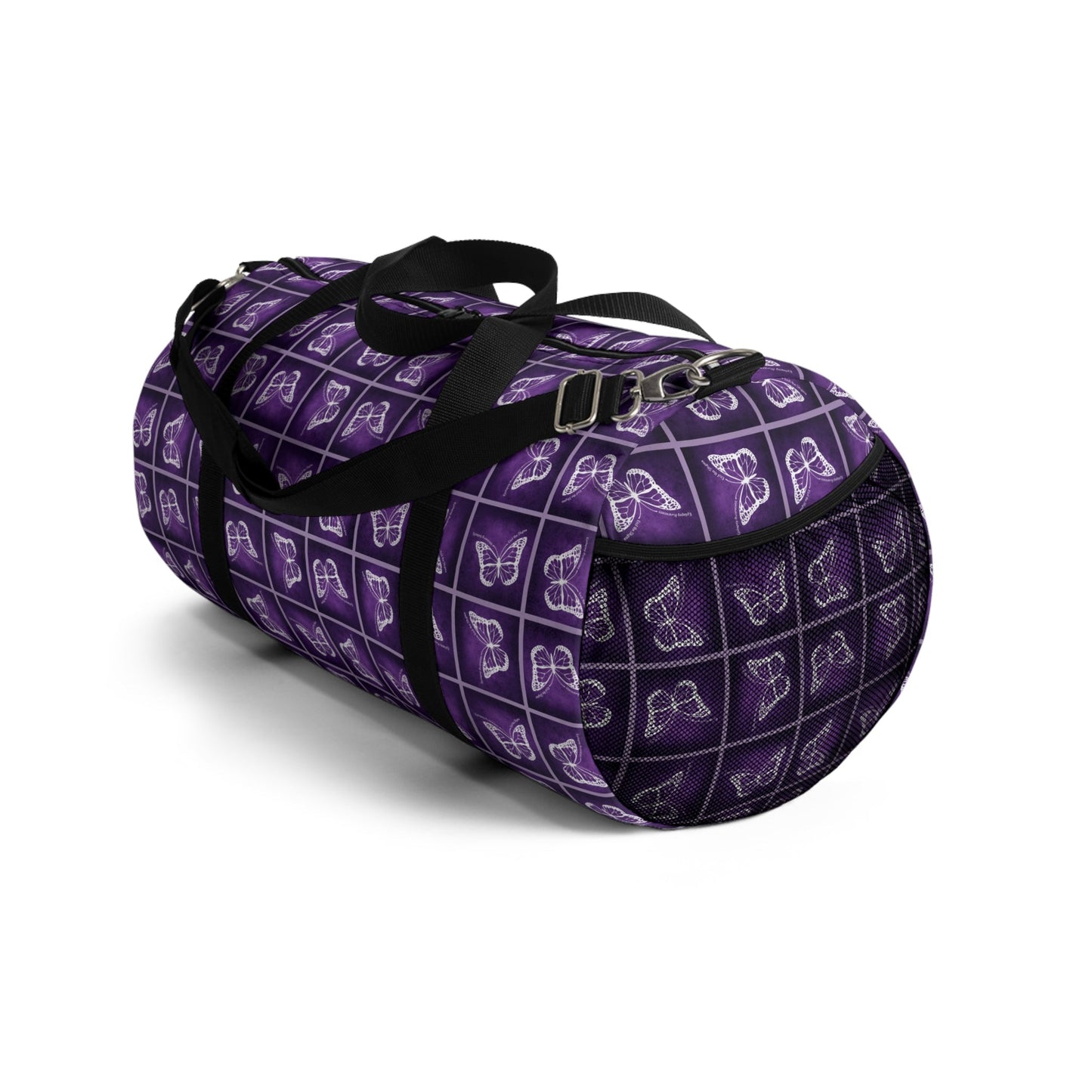 Sac de sport à motif papillon violet