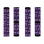 Chaussettes Crew à Motif Papillon Violet