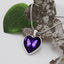 Purple Butterfly Seizure Awareness Necklace