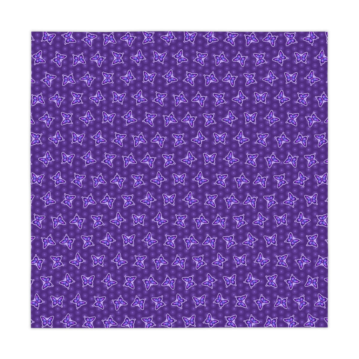 Purple Butterfly Tablecloth – Elegant Home Decor