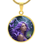 Empowerment Purple Butterfly Pendant Necklace - Korvel