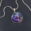 Empowerment Purple Butterfly Pendant Necklace - Korvel