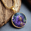 Empowerment Purple Butterfly Pendant Necklace - Korvel