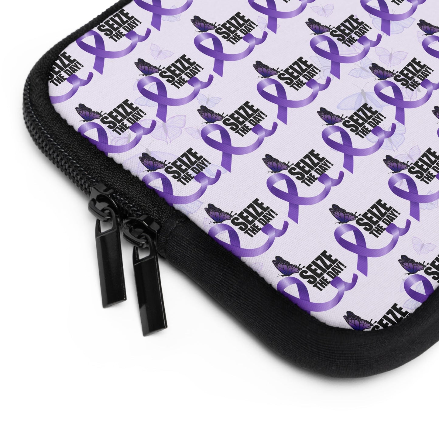 Purple Epilepsy Awareness Laptop Sleeve