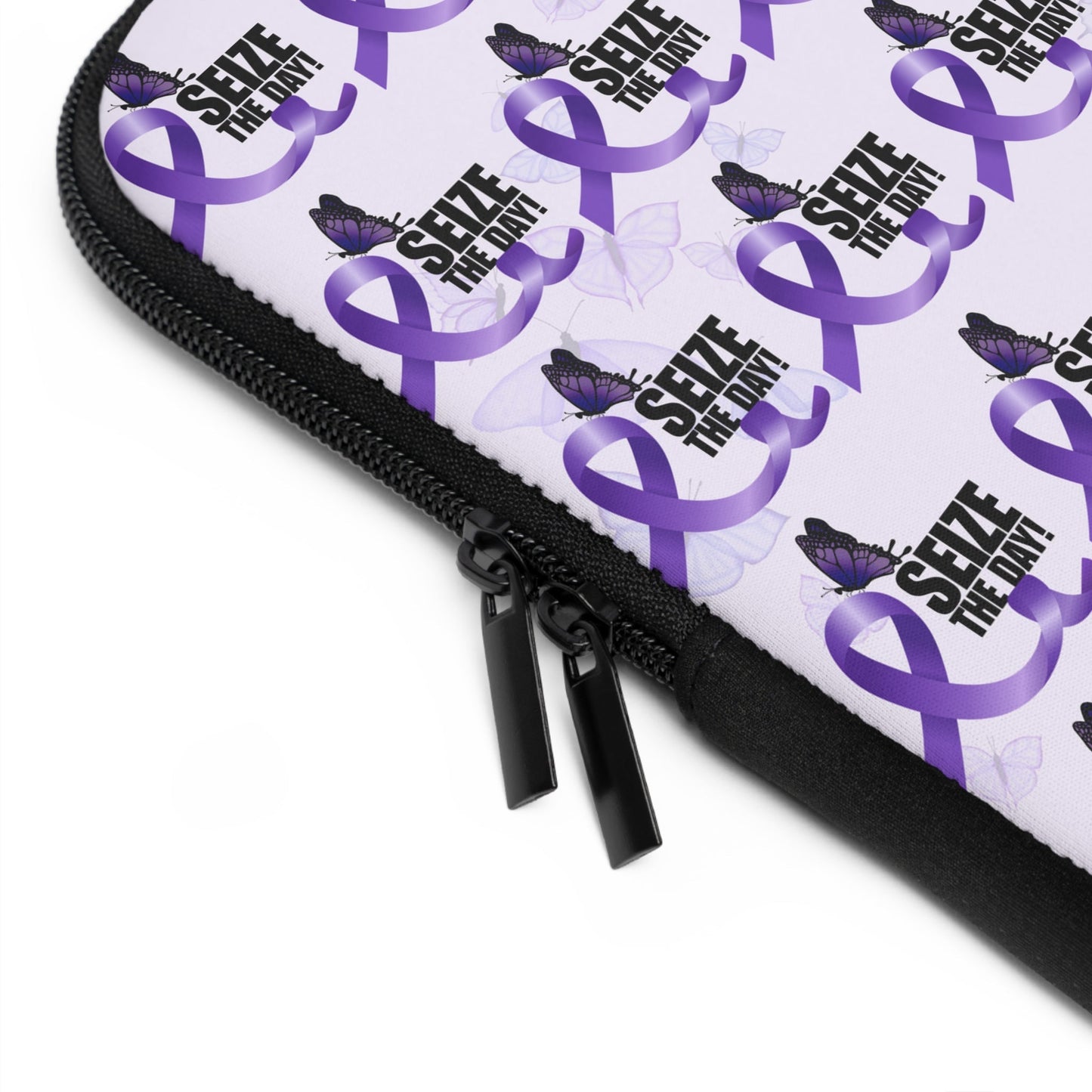 Purple Epilepsy Awareness Laptop Sleeve