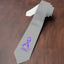 Purple Epilepsy Awareness Necktie