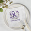 Serviettes Purple Floral Seize the Day