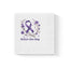 Serviettes Purple Floral Seize the Day