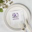 Serviettes Purple Floral Seize the Day