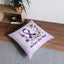 Almohadilla de Suelo Tufted Floral Morada - Comodidad y Estilo