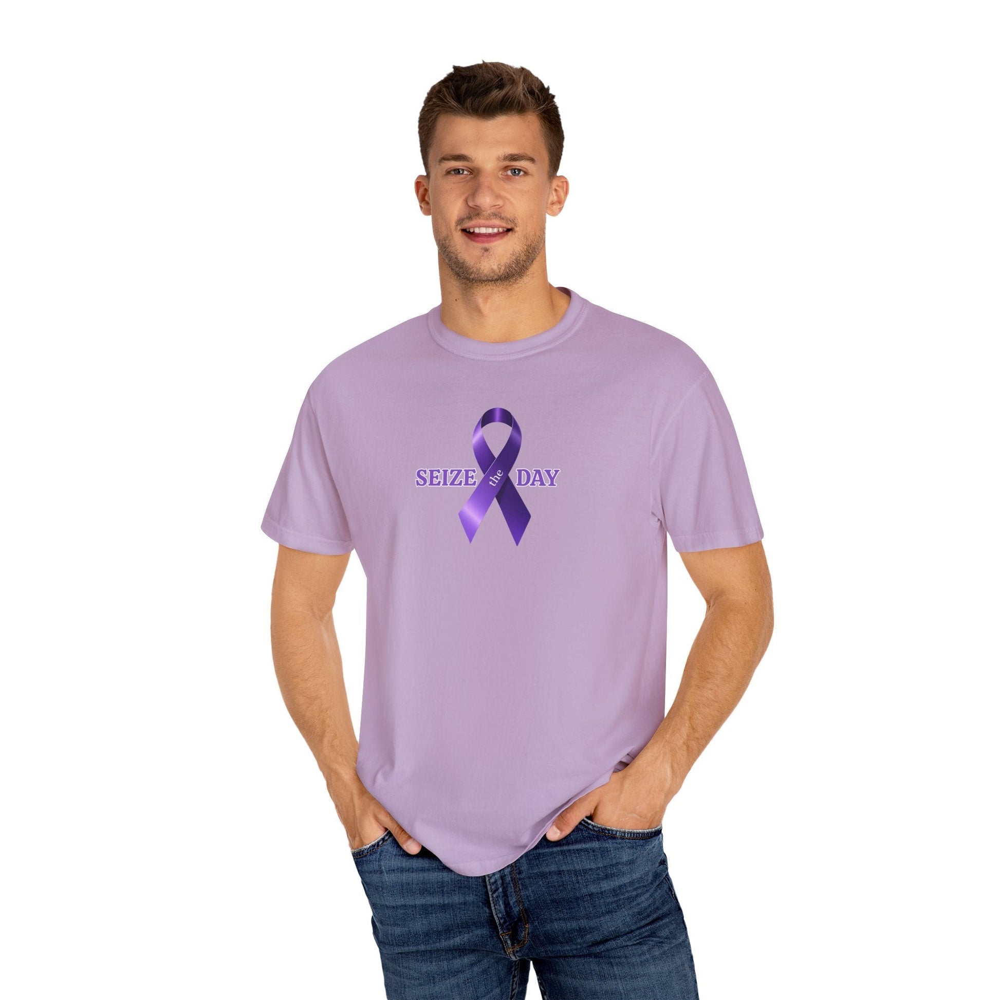 Empower Change with the Purple Ribbon Epilepsy Awareness Tee - Korvel