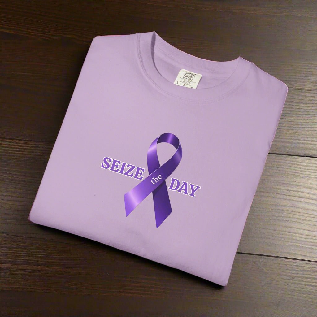 Empower Change with the Purple Ribbon Epilepsy Awareness Tee - Korvel
