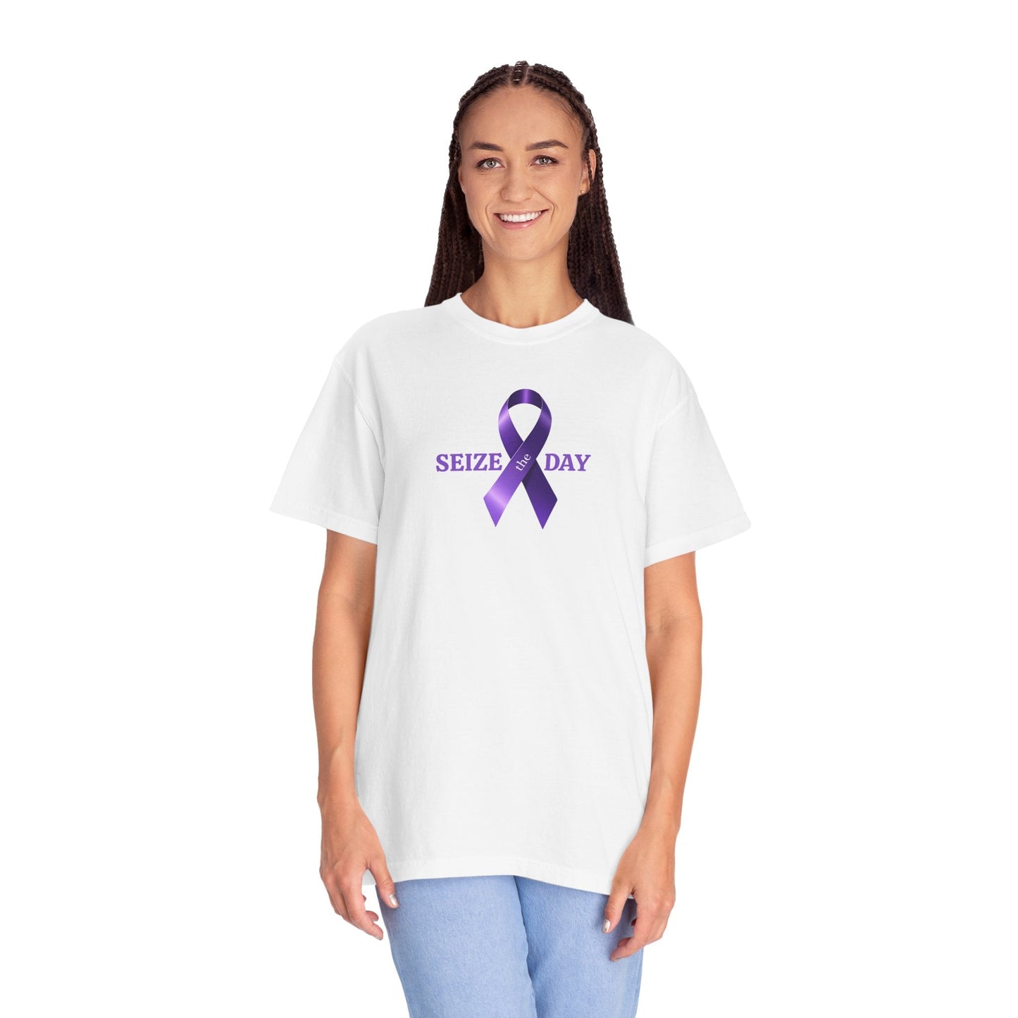 Empower Change with the Purple Ribbon Epilepsy Awareness Tee - Korvel