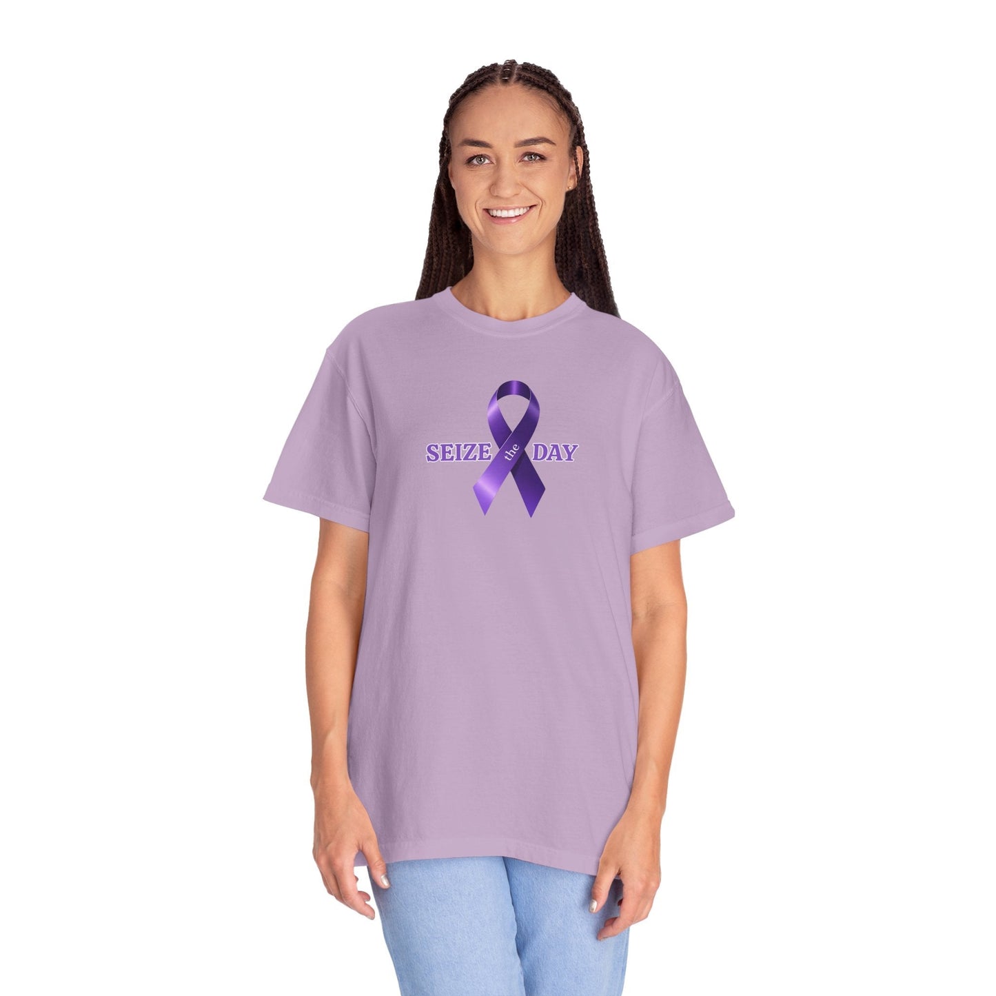 Empower Change with the Purple Ribbon Epilepsy Awareness Tee - Korvel
