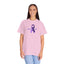 Empower Change with the Purple Ribbon Epilepsy Awareness Tee - Korvel