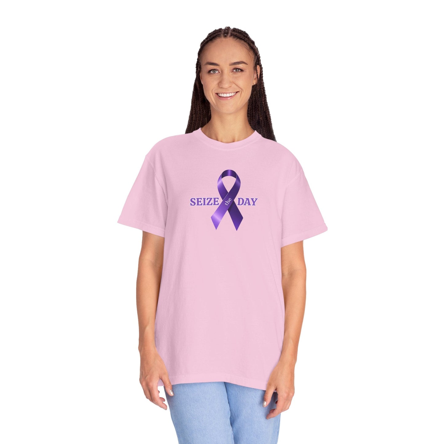 Empower Change with the Purple Ribbon Epilepsy Awareness Tee - Korvel