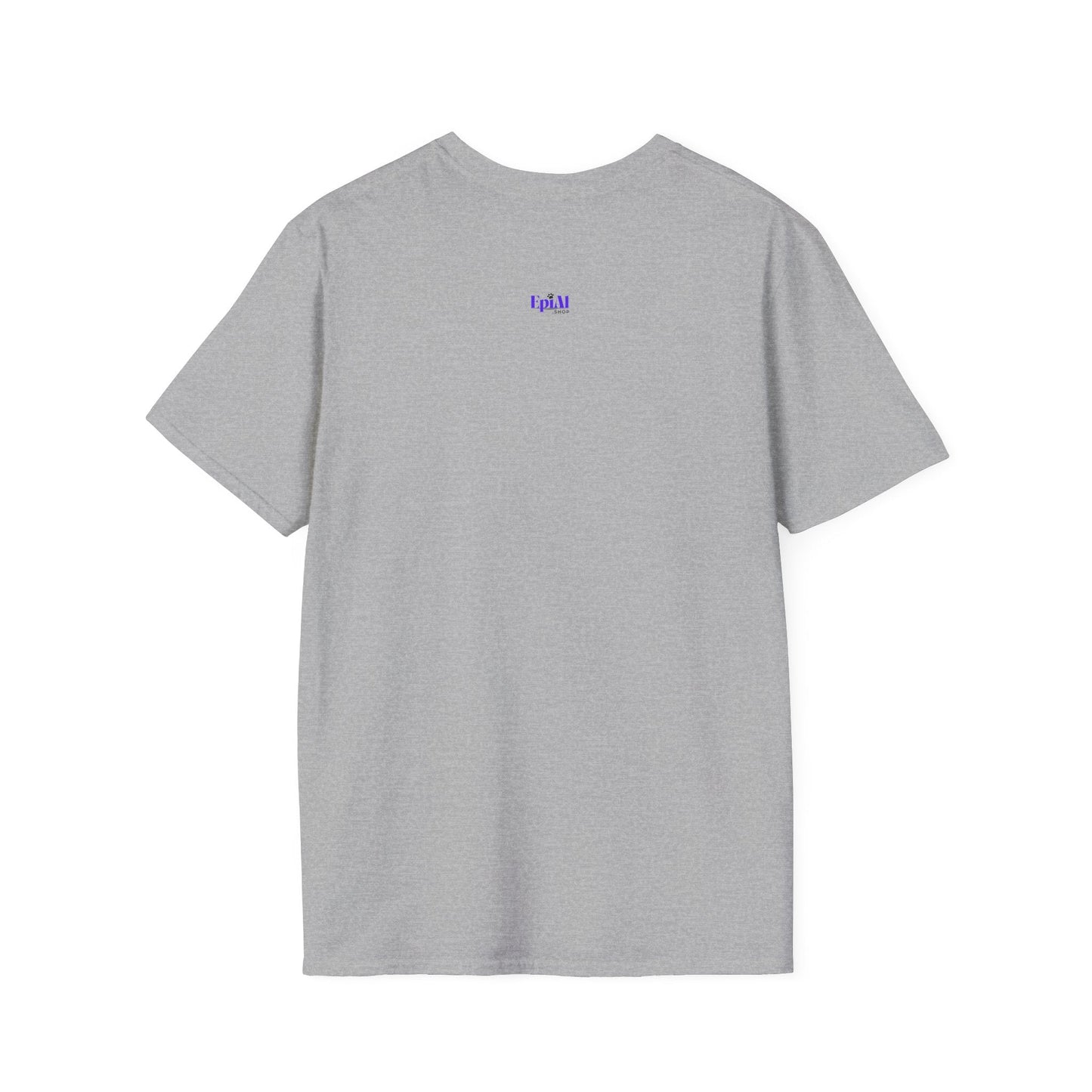 T-shirt unisexe graphique cerveau ruban violet