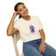 T-shirt unisexe graphique cerveau ruban violet