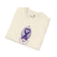 T-shirt unisexe graphique cerveau ruban violet