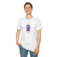 T-shirt unisexe graphique cerveau ruban violet