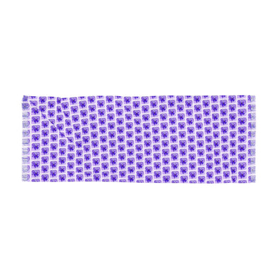 Purple Ribbon Butterfly Awareness Light Scarf