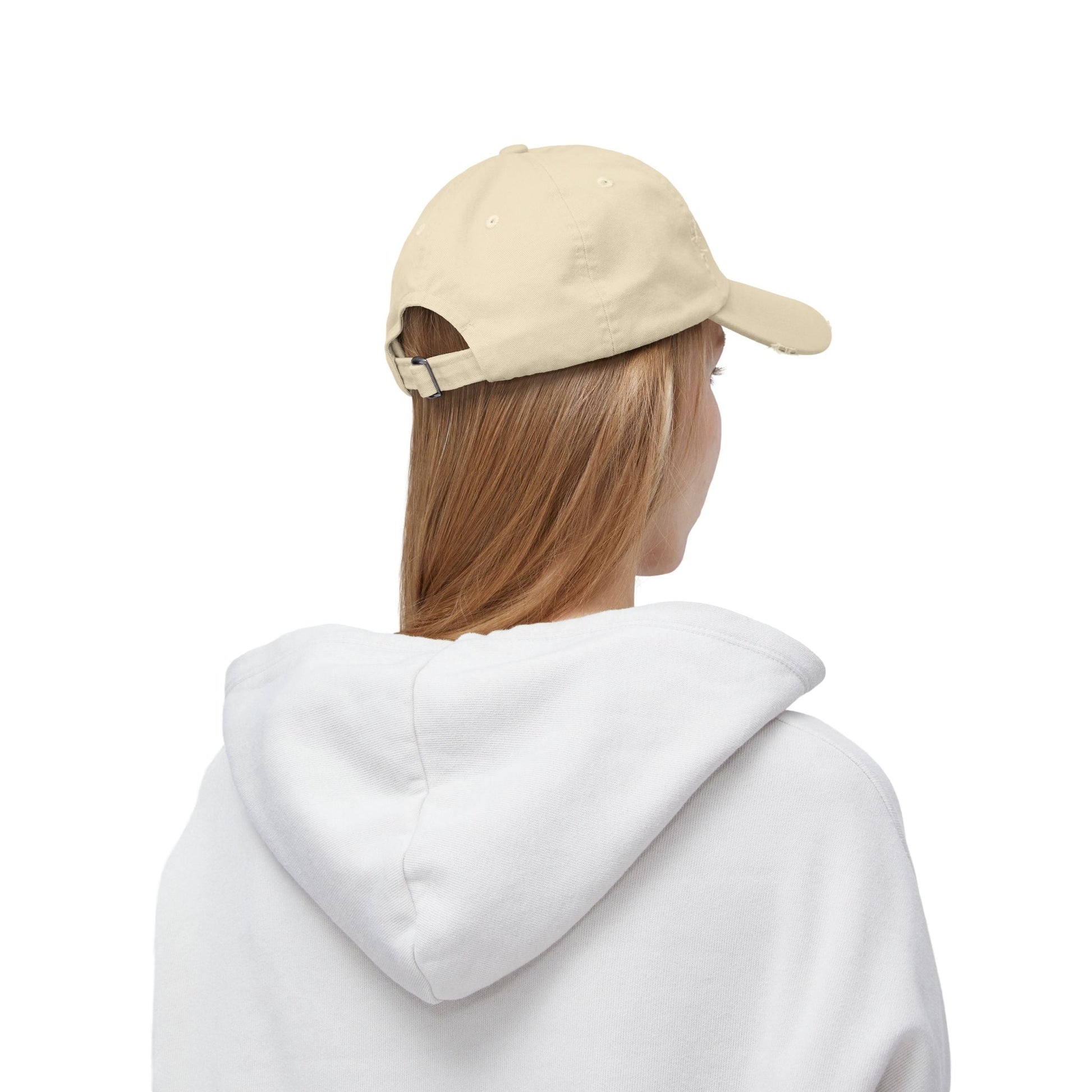 Chic Purple Ribbon Distressed Snapback Cap - Korvel