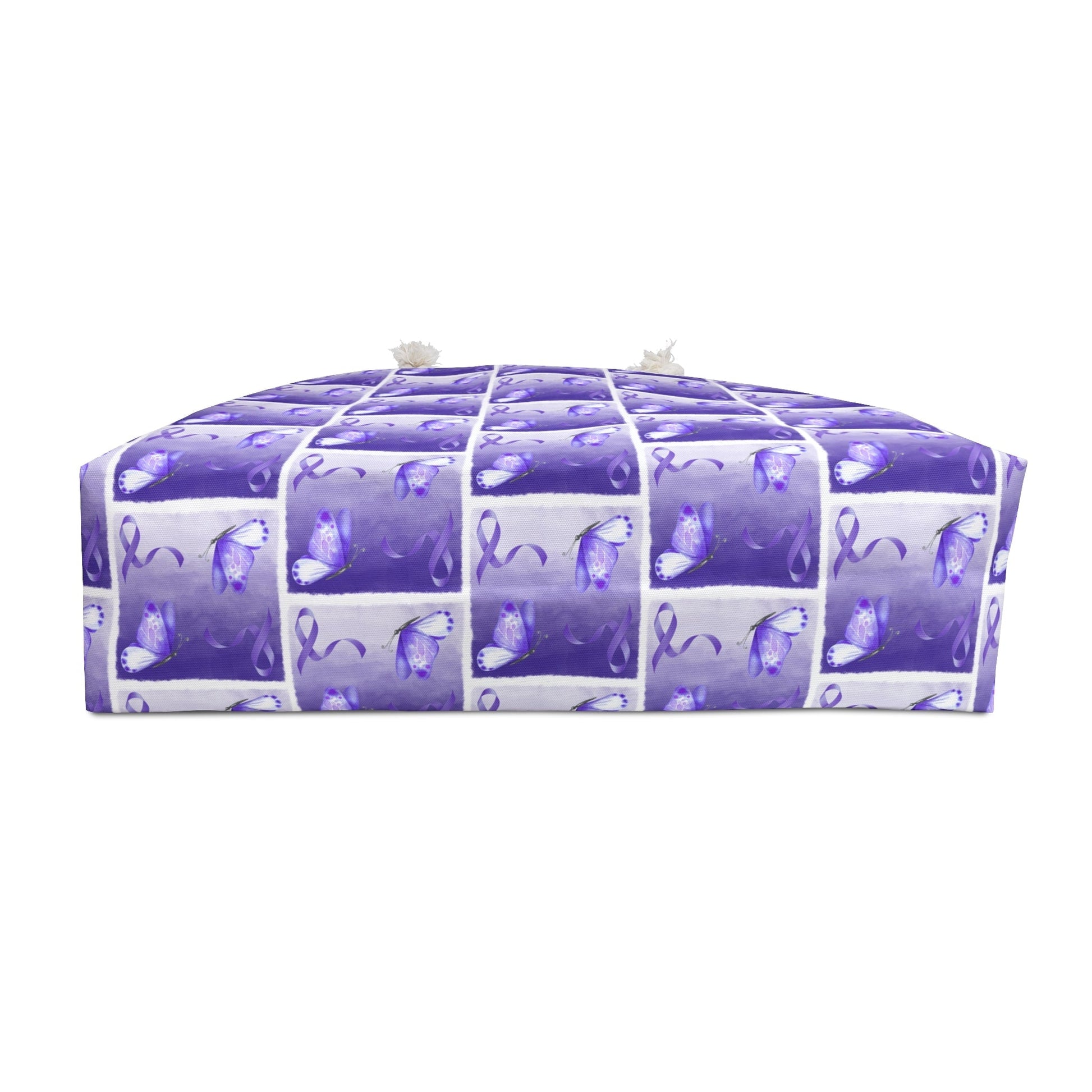 Purple Ribbon Epilepsy Awareness Travel Tote - Korvel