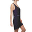 Purple Ribbon Racerback Dress - Modern Chic Style