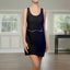 Purple Ribbon Racerback Dress - Modern Chic Style