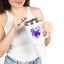 Mug de Voyage Isolé Ruban Violet | 40oz