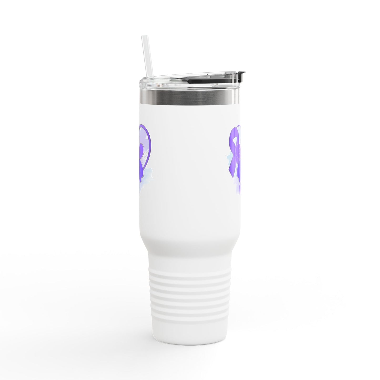 Mug de Voyage Isolé Ruban Violet | 40oz
