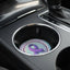 Purple Ribbon Soapstone Car Coaster Set - Epilepsy Awareness