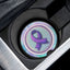 Purple Ribbon Soapstone Car Coaster Set - Epilepsy Awareness