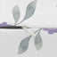 Coussin lombaire en polyester filé avec ruban violet