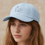 Chapeau Purr Line Art Cat – Casquette Minimaliste pour Amateurs de Chats