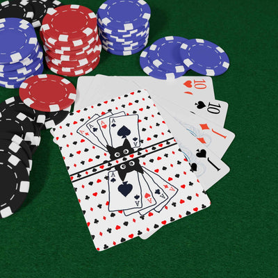 Cartas de Poker Purrfect Aces para Gatos