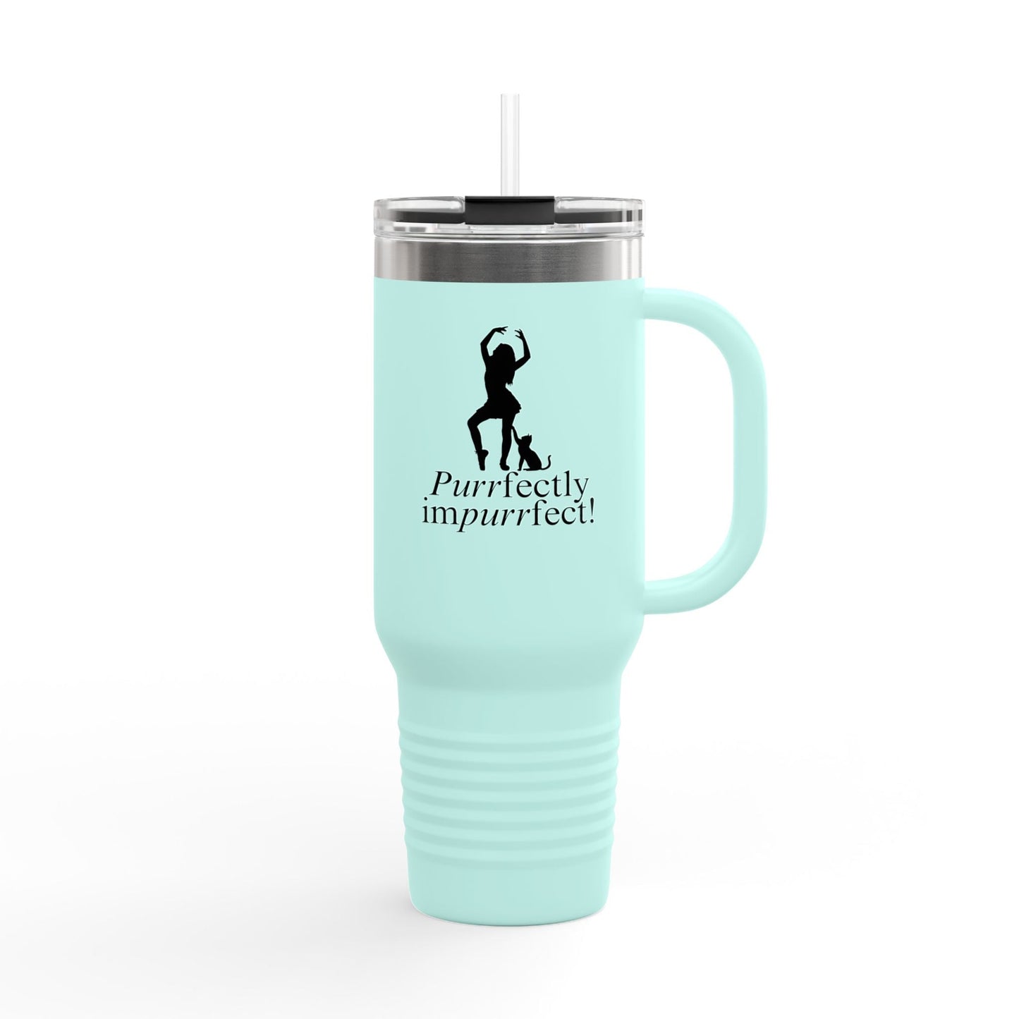 Charming Companion Insulated Travel Mug – 40oz for Animal Enthusiasts - Korvel