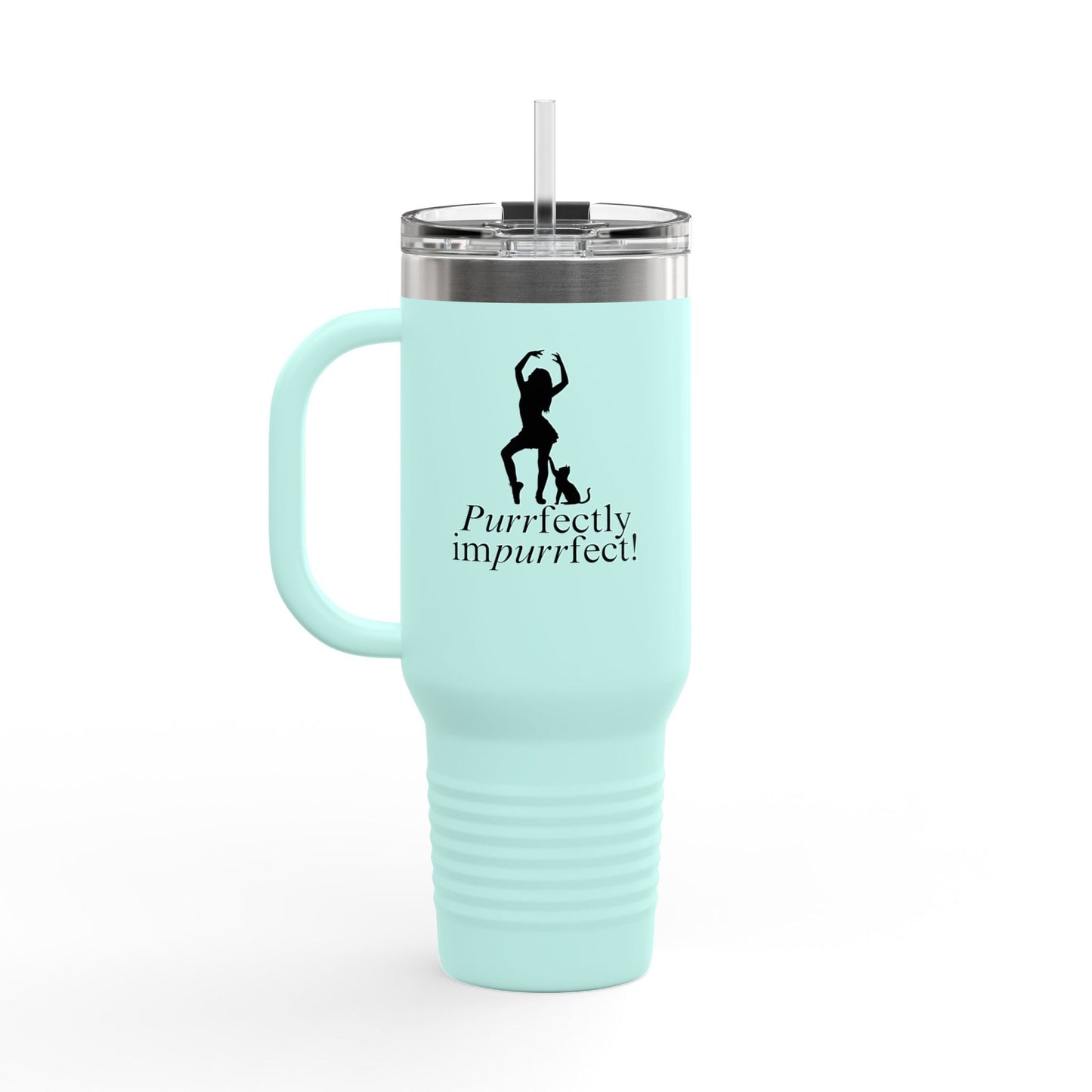 Charming Companion Insulated Travel Mug – 40oz for Animal Enthusiasts - Korvel