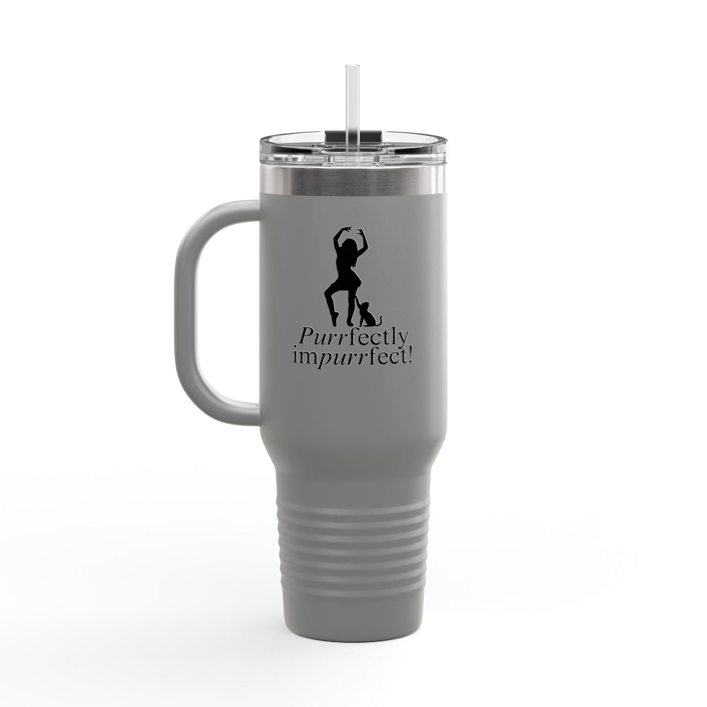 Charming Companion Insulated Travel Mug – 40oz for Animal Enthusiasts - Korvel