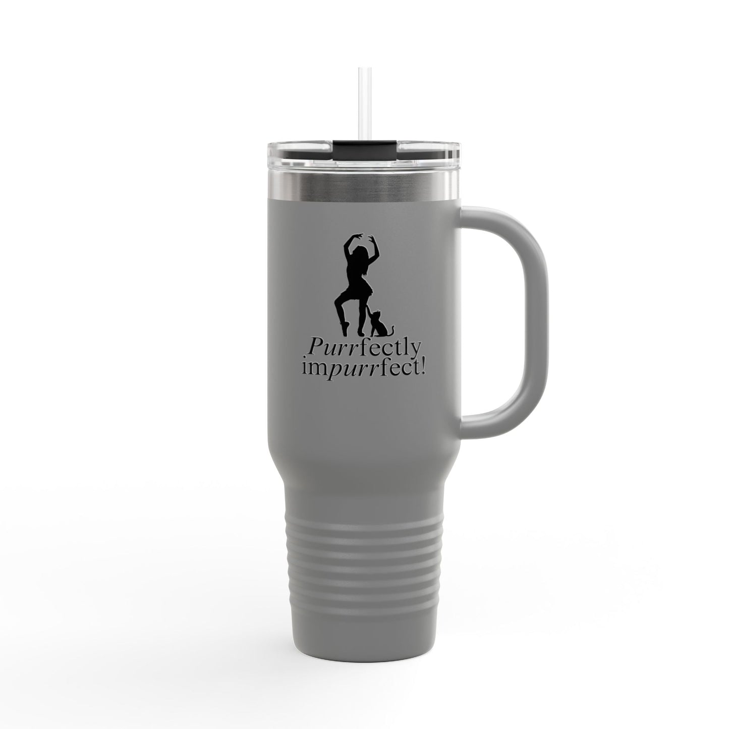 Charming Companion Insulated Travel Mug – 40oz for Animal Enthusiasts - Korvel