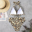 Elegant High Waist Push Up Bikini Set for Women
