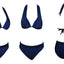 Elegant High Waist Push Up Bikini Set for Women