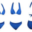 Elegant High Waist Push Up Bikini Set for Women