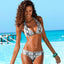 Elegant High Waist Push Up Bikini Set for Women